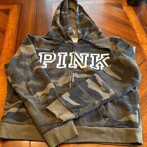 PINK Victoria's Secret Camouflage Hoodie